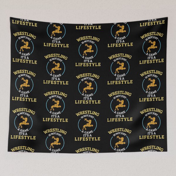 Item preview, Wrestling is not a game it's a lifestyle designed and sold by greenbluearts.