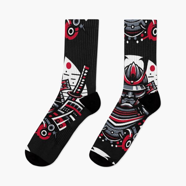 Item preview, Monochrome Samurai: Striking Shogun Design in Red and Black designed and sold by ShogunStyle.