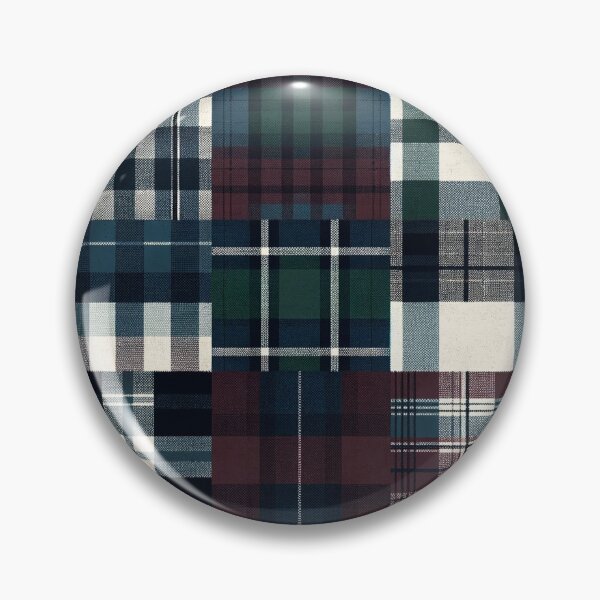 Item preview, Winter-Inspired Gingham Print Pattern designed and sold by PinUpPizzazz.