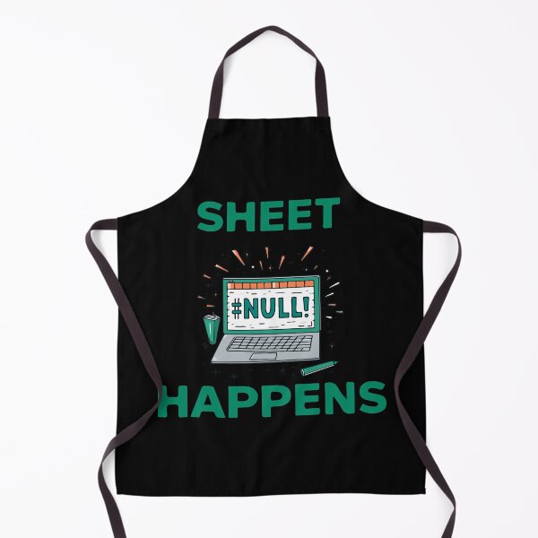 Item preview, Sheet Happens #NULL! - Excel Spreadsheet, Shit Happens, Office designed and sold by TheRealmWithin.