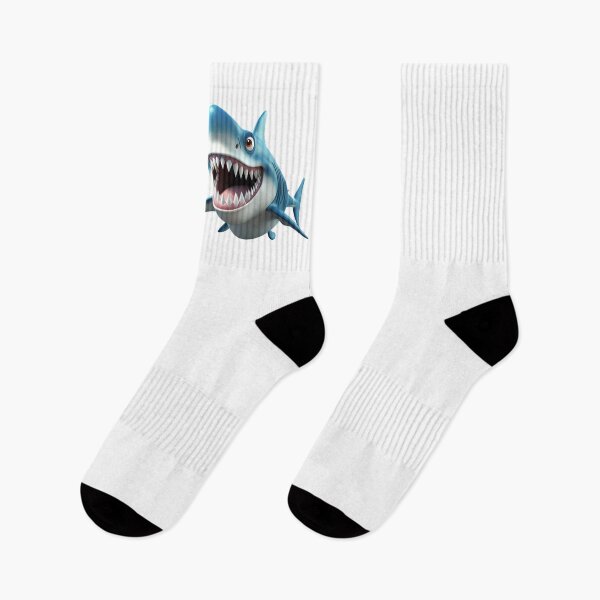 Item preview, Cartoon Style Shark, Logo, Sticker, Wall arts, Art Prints and More designed and sold by Kevin Lou.
