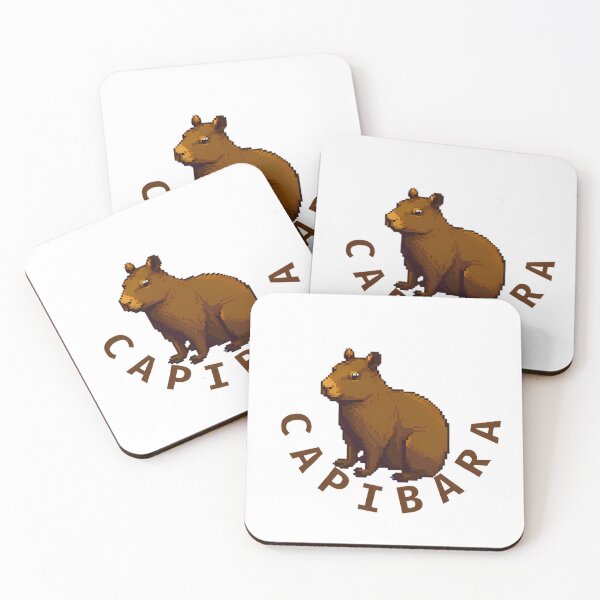 Item preview, Pixelated Capybara designed and sold by Personafic.