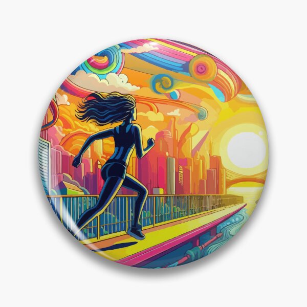 Item preview, Running Towards Abstraction, But in Black and White designed and sold by Gacram.