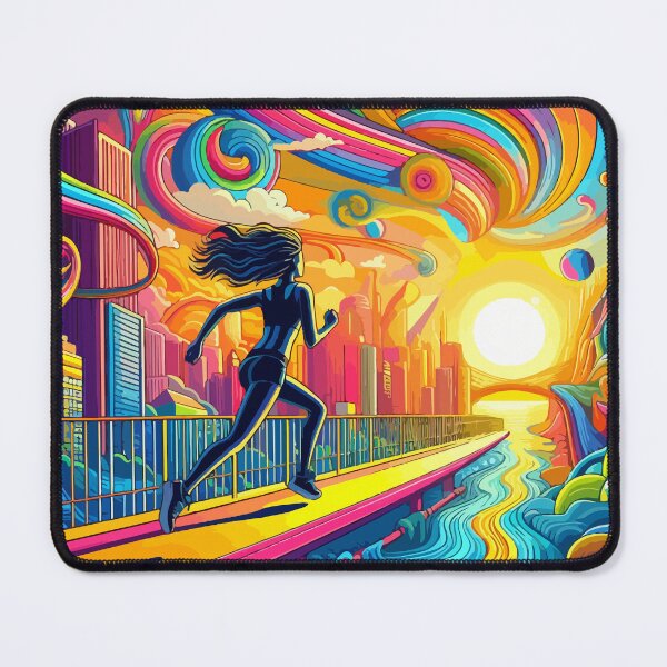 Item preview, Running Towards Abstraction, But in Black and White designed and sold by Gacram.
