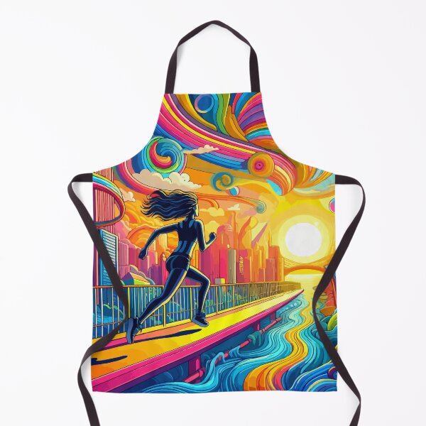 Item preview, Running Towards Abstraction, But in Black and White designed and sold by Gacram.