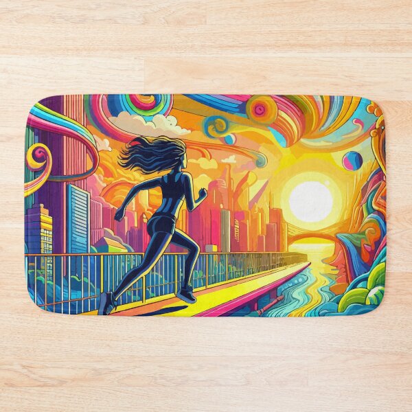 Item preview, Running Towards Abstraction, But in Black and White designed and sold by Gacram.