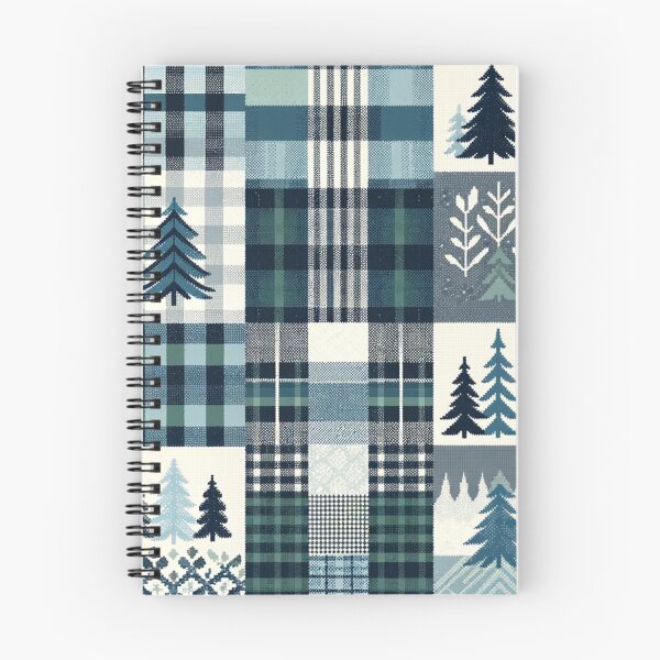 Item preview, Winter-Inspired Checkered Pattern Print designed and sold by PinUpPizzazz.