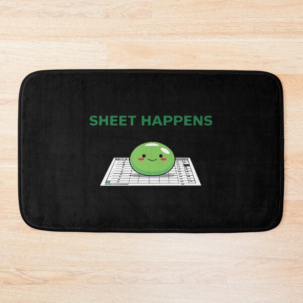 Item preview, Sheet Happens - Excel Spreadsheet, Shit Happens, Office designed and sold by TheRealmWithin.