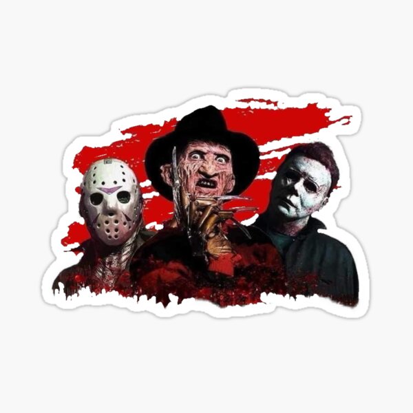 Terrible Horror Trio Sticker
