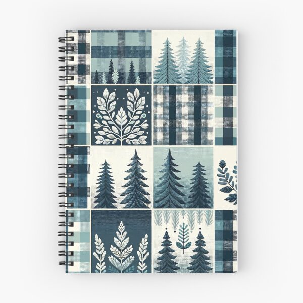 Item preview, Winter-Inspired Gingham Pattern Print designed and sold by PinUpPizzazz.