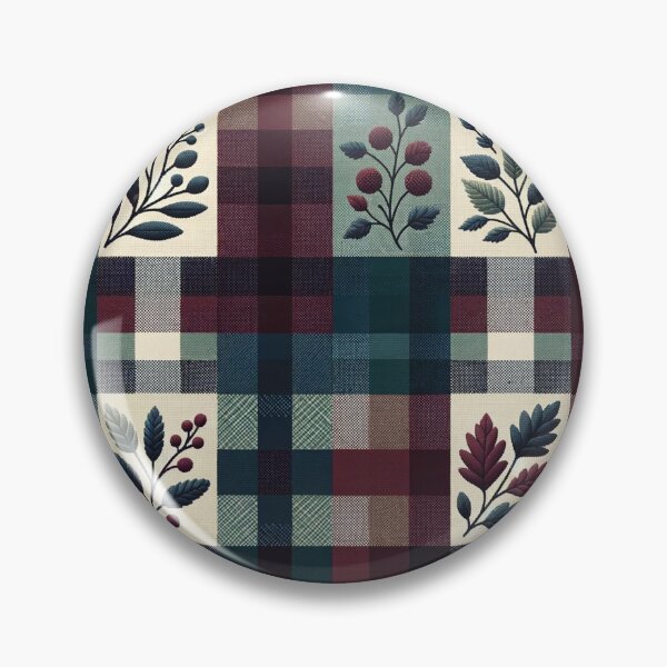 Item preview, Winter-Inspired Gingham Print Pattern designed and sold by PinUpPizzazz.