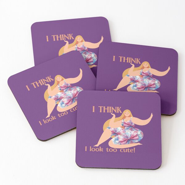 Item preview, I think I look too cute designed and sold by CatCoconut-Art.