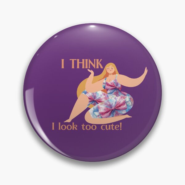 Item preview, I think I look too cute designed and sold by CatCoconut-Art.
