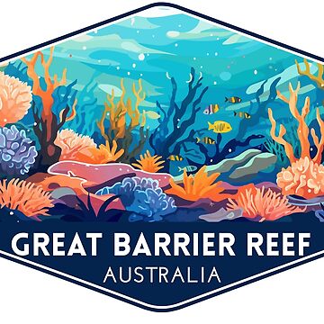 Vorschaubild zum Design Great Barrier Reef Australien Reisesouvenir von electricninja