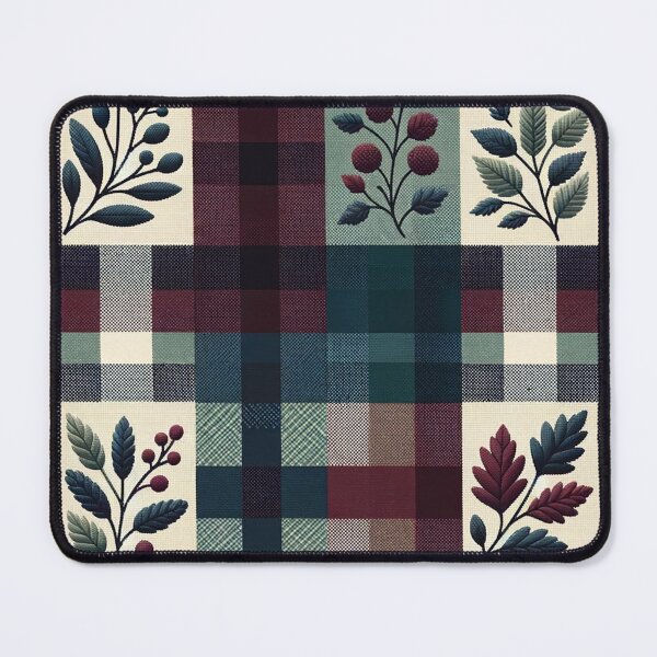 Item preview, Winter-Inspired Gingham Print Pattern designed and sold by PinUpPizzazz.