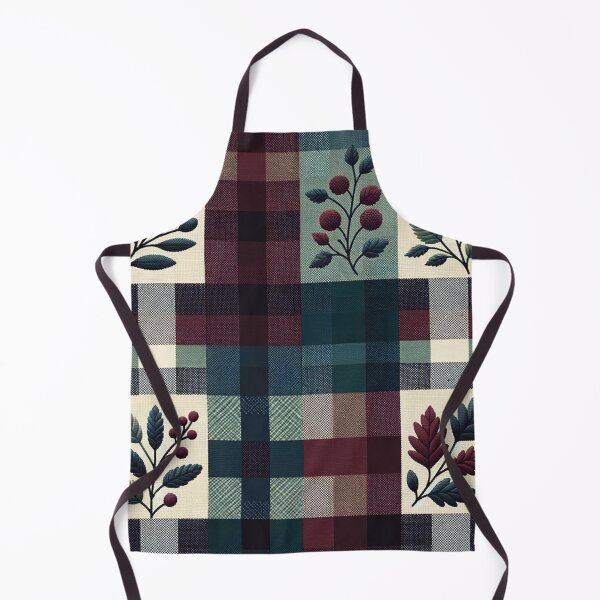Item preview, Winter-Inspired Gingham Print Pattern designed and sold by PinUpPizzazz.