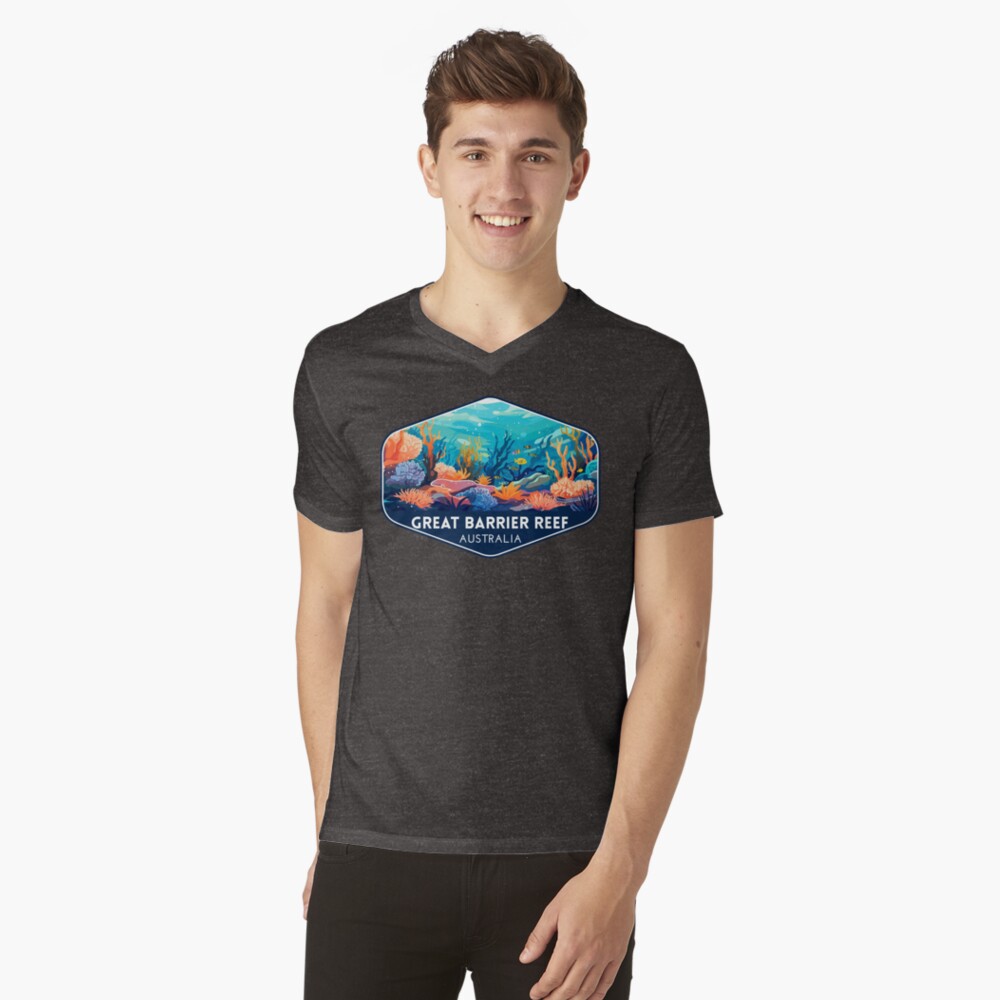Artikel-Vorschau von T-Shirt mit V-Ausschnitt, designt und verkauft von electricninja.
