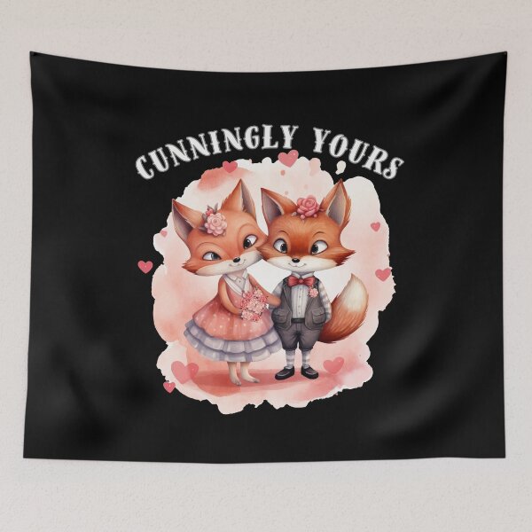 Item preview, Cunningly Yours. fox quote designed and sold by FoxVibes.