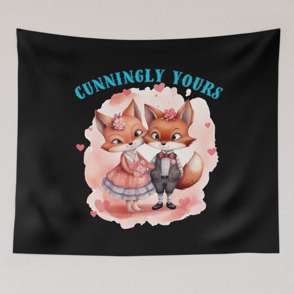 Item preview, Cunningly Yours. vintage fox designed and sold by FoxVibes.