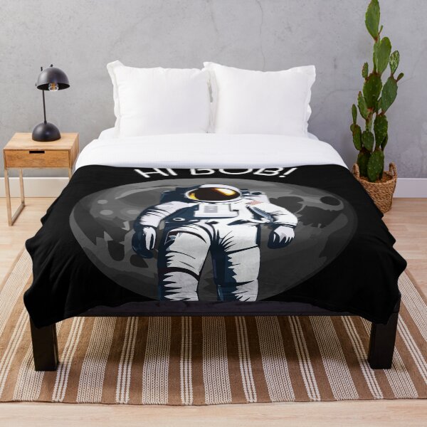 Item preview, For All Mankind - Hi Bob! (Moon) designed and sold by AJ’s Shop.