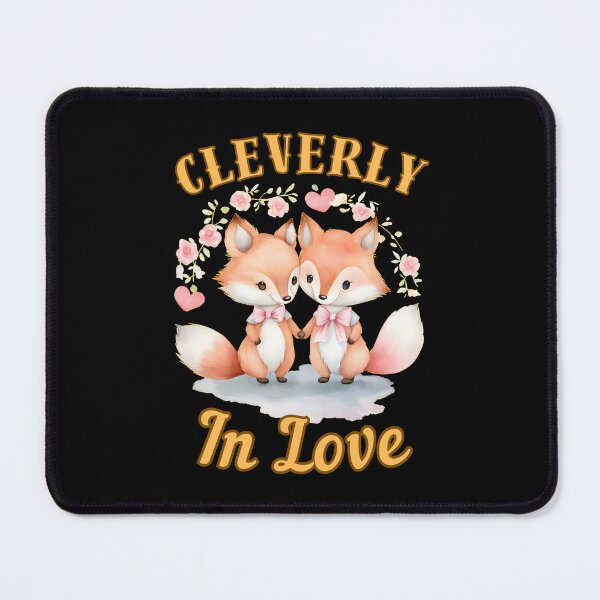 Item preview, Cleverly In Love. fox lover designed and sold by FoxVibes.