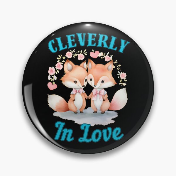 Item preview, Cleverly In Love. fox face designed and sold by FoxVibes.