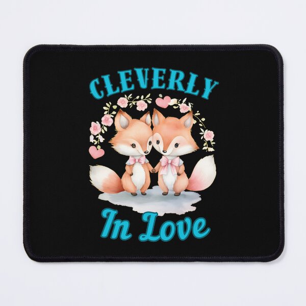 Item preview, Cleverly In Love. fox face designed and sold by FoxVibes.