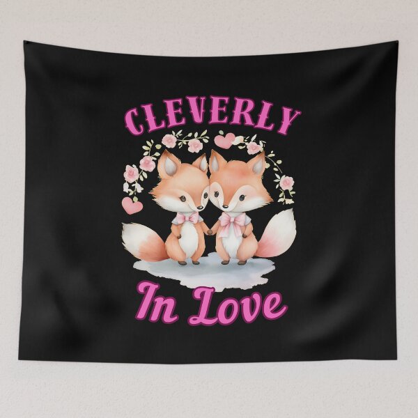 Item preview, Cleverly In Love. cool fox designed and sold by FoxVibes.