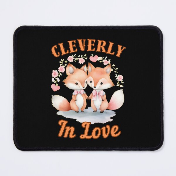 Item preview, Cleverly In Love. fox portrait designed and sold by FoxVibes.