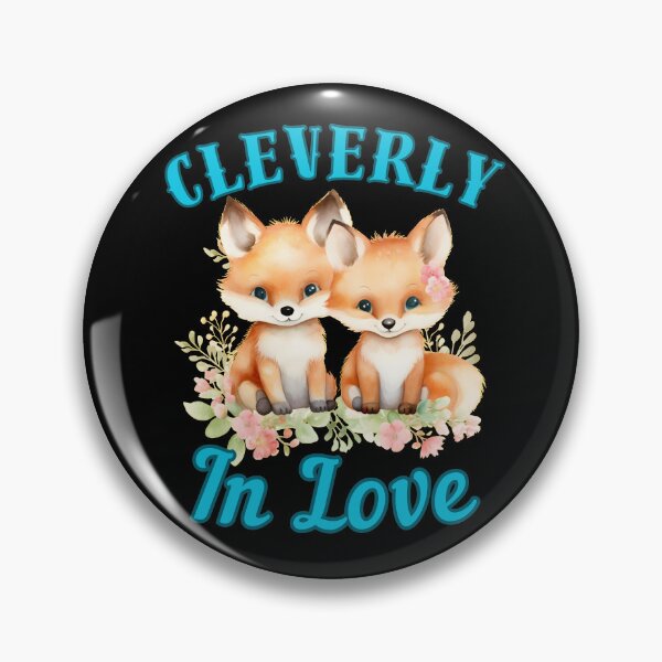 Item preview, Cleverly In Love. vintage fox designed and sold by FoxVibes.
