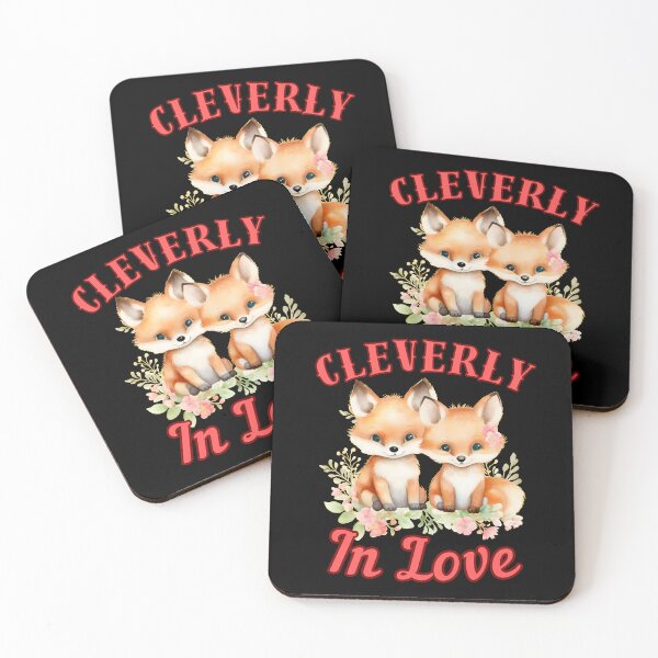 Item preview, Cleverly In Love. retro fox designed and sold by FoxVibes.