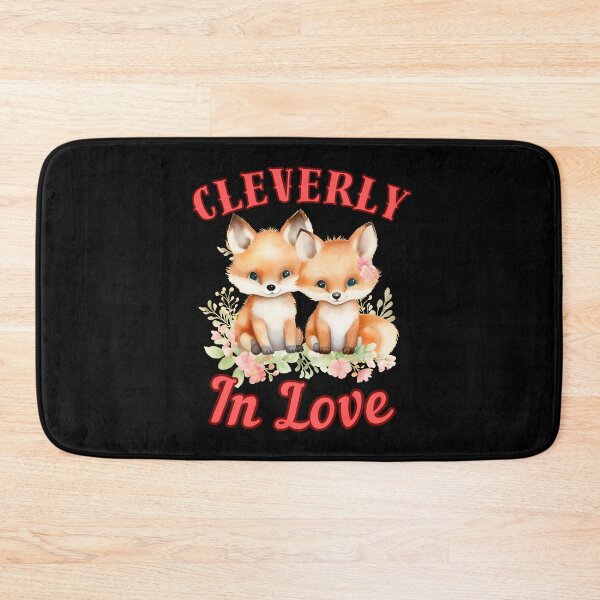 Item preview, Cleverly In Love. retro fox designed and sold by FoxVibes.
