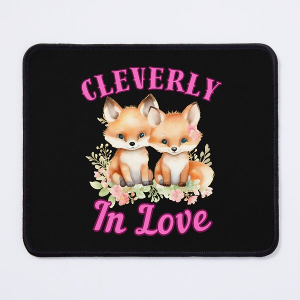 Item preview, Cleverly In Love. fox foxes designed and sold by FoxVibes.