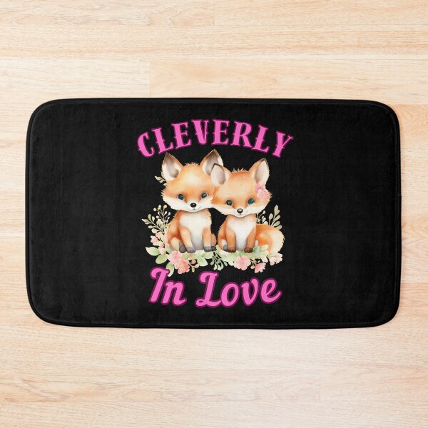 Item preview, Cleverly In Love. fox foxes designed and sold by FoxVibes.