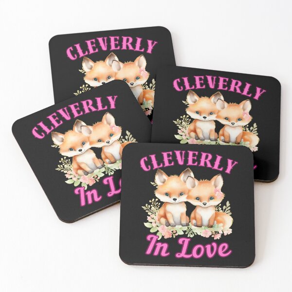 Item preview, Cleverly In Love. fox foxes designed and sold by FoxVibes.