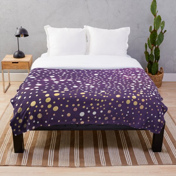 Item preview, Lots of Dots On A Purple Background designed and sold by AussieAl.