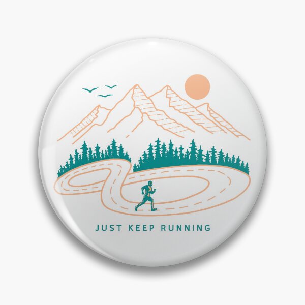 Item preview, Just Keep Running designed and sold by ethnicdrawing.