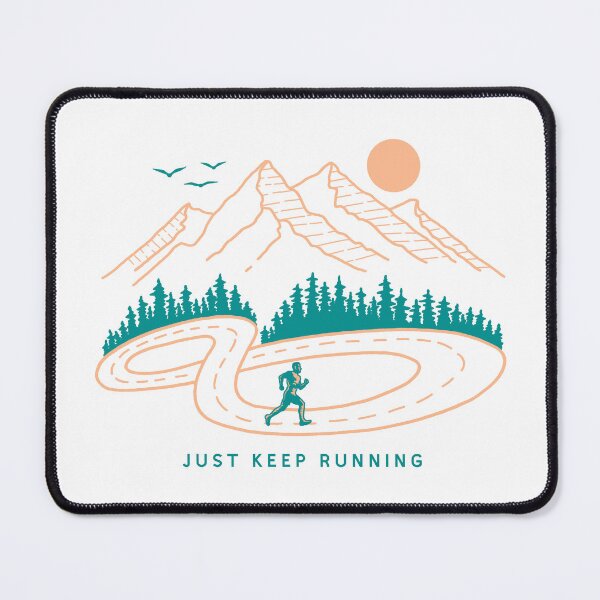 Item preview, Just Keep Running designed and sold by ethnicdrawing.