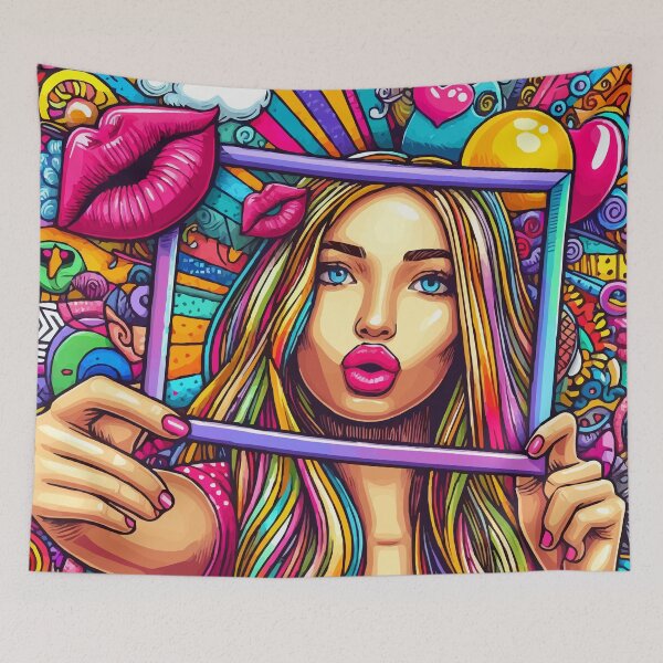 Item preview, Invisible Smile in a Colorful World designed and sold by Gacram.