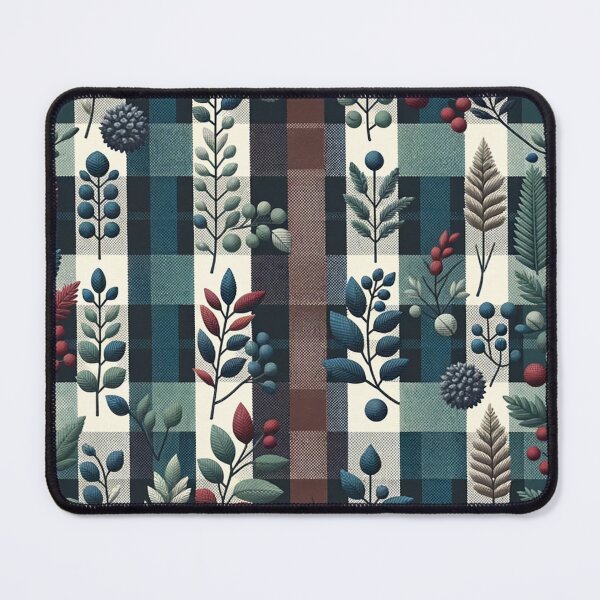 Item preview, Winter-Inspired Checkered Print Pattern designed and sold by PinUpPizzazz.