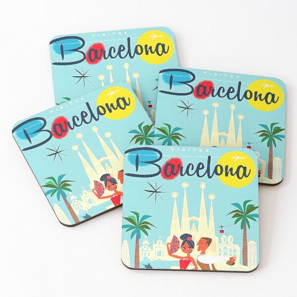 Item preview, Visit Barcelona Spain  designed and sold by Artzba2.