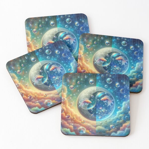 Item preview, Pisces moon 2 designed and sold by Liminal Transmissions by Brittany Leigh.