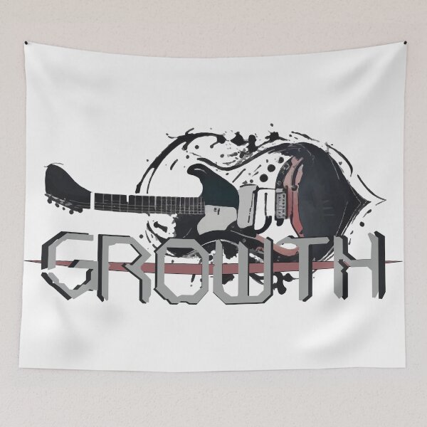 Item preview, The Guitar's Growth Symphony: Find Your Rhythm, Find Your Voice designed and sold by paintnprint.