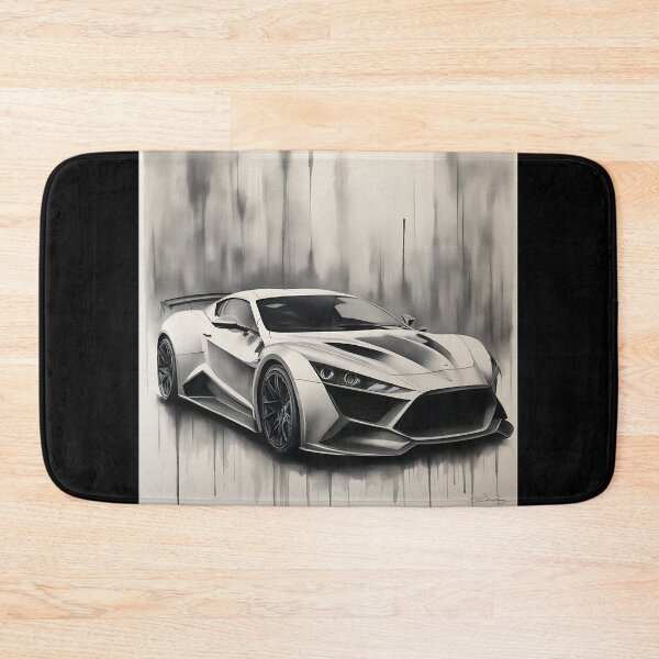 Item preview, Sports Car Sketch designed and sold by Zenvo.