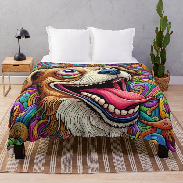 Item preview, The Psychedelic Dog in a Sea of Reality designed and sold by Gacram.