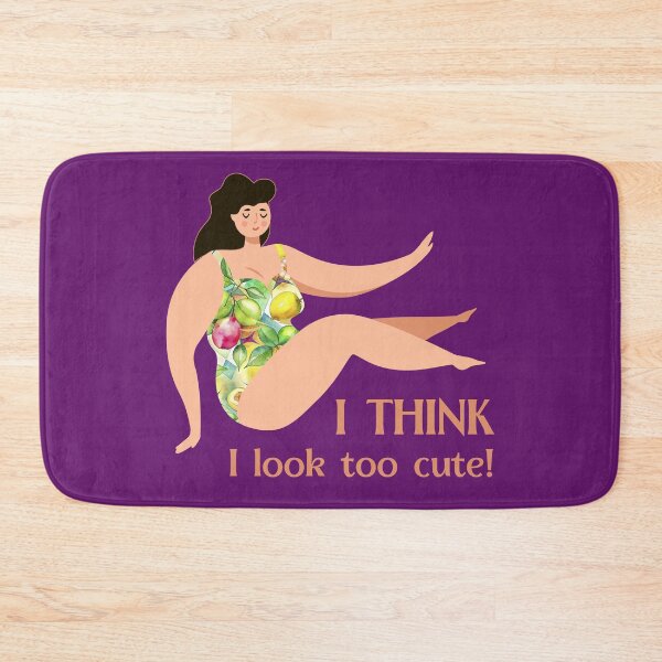 Item preview, I think I look too cute designed and sold by CatCoconut-Art.