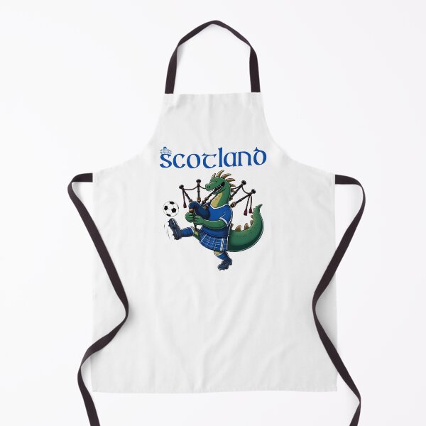Item preview, Locnness Monster Nessy Playing BagPipe Scotland soccer team designed and sold by Oz64.
