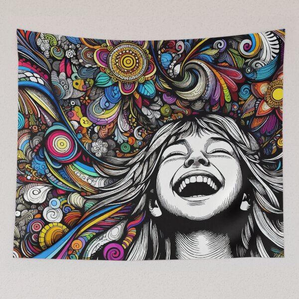 Item preview, Empty Face in a World of Colors designed and sold by Gacram.