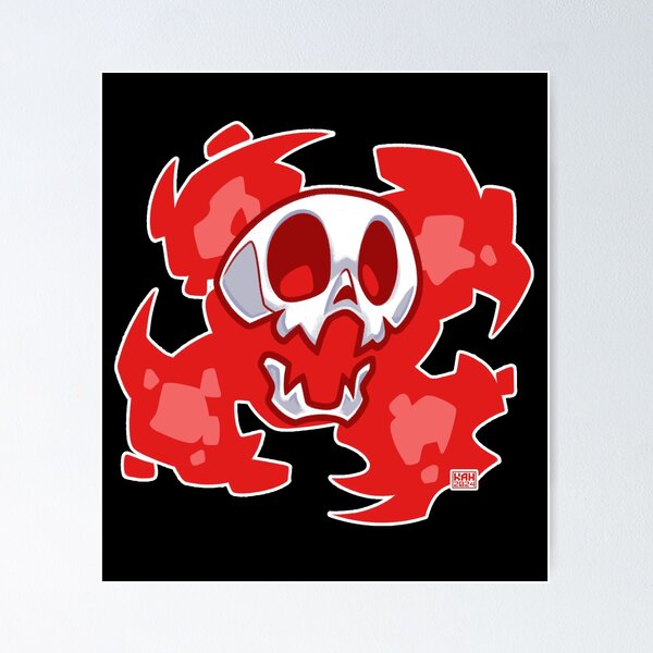 Item preview, Flaming Skull designed and sold by MrHinkleDraws.