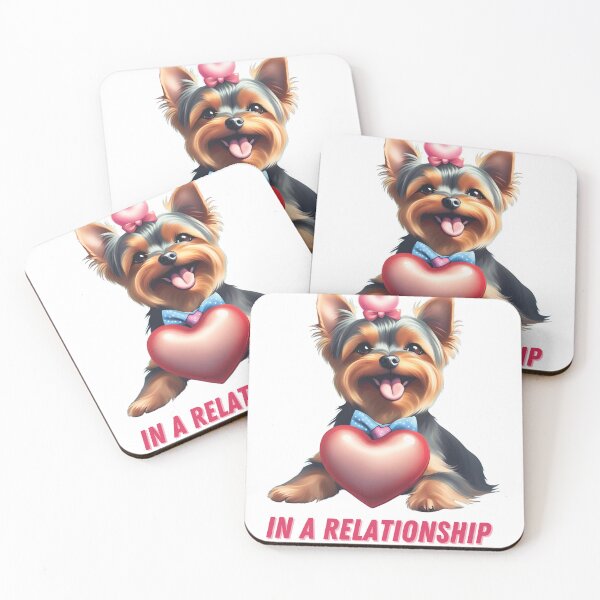 Item preview, In a relationship with my morkie-Adorable Design for Dog Lovers designed and sold by photoartdesin.